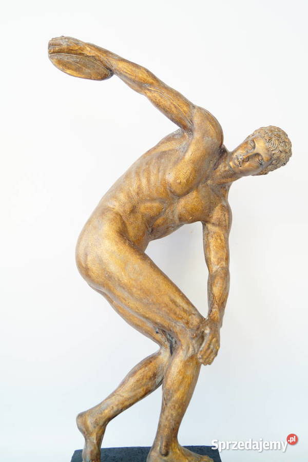 Duża Figura Dyskobol wg Myrona Rzeźba Gizałki