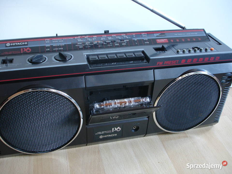 Radiomagnetofon HITACHI TRKP6 sprzedam