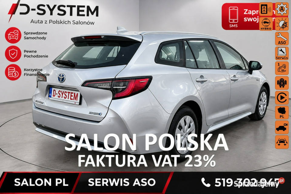 Toyota Corolla 22 Salon Polska 18 HYBRID 1wł światła LED Corolla