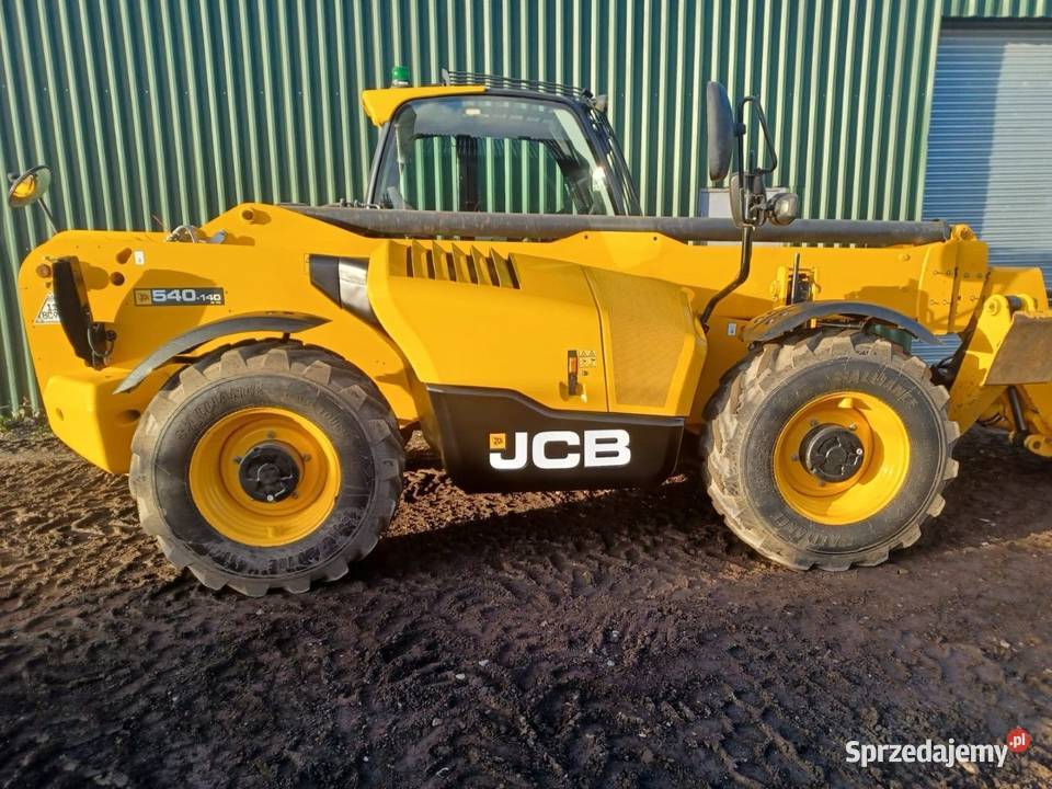 Ładowarka teleskopowa JCB 540140 2022r przebieg Ryżki sprzedam