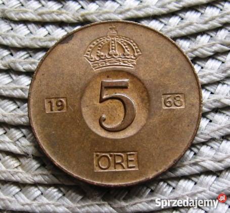 Szwecja 5 Ore 1968r2 Kalisz