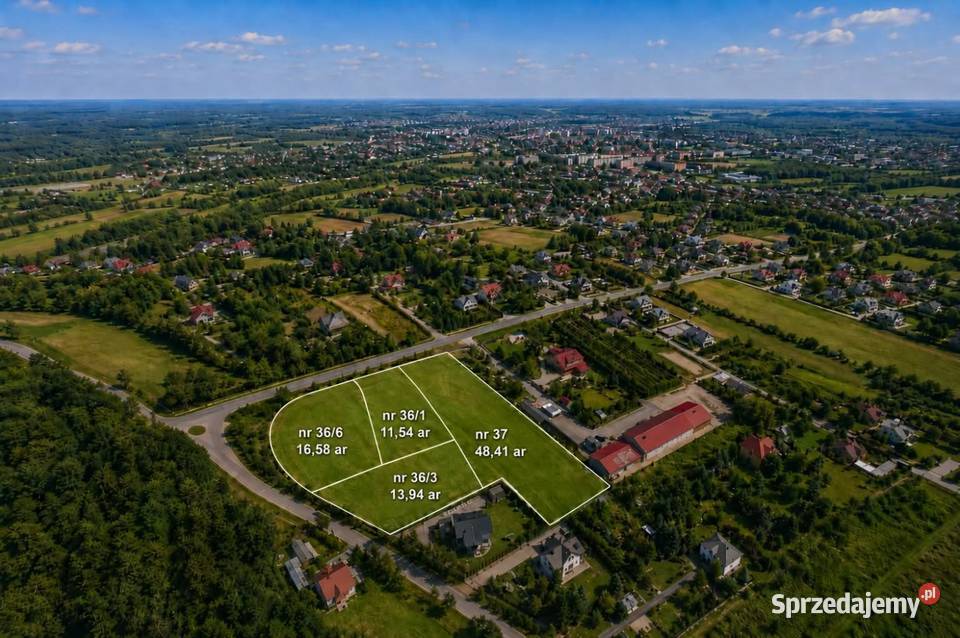 Działki inwestycyjne Kraśnik Krasińskiego 198zł/m2
