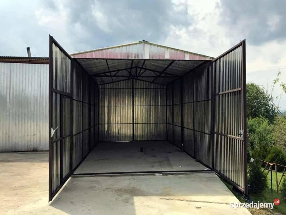 Blaszana montowana hala 47 ocynkowana Kraków