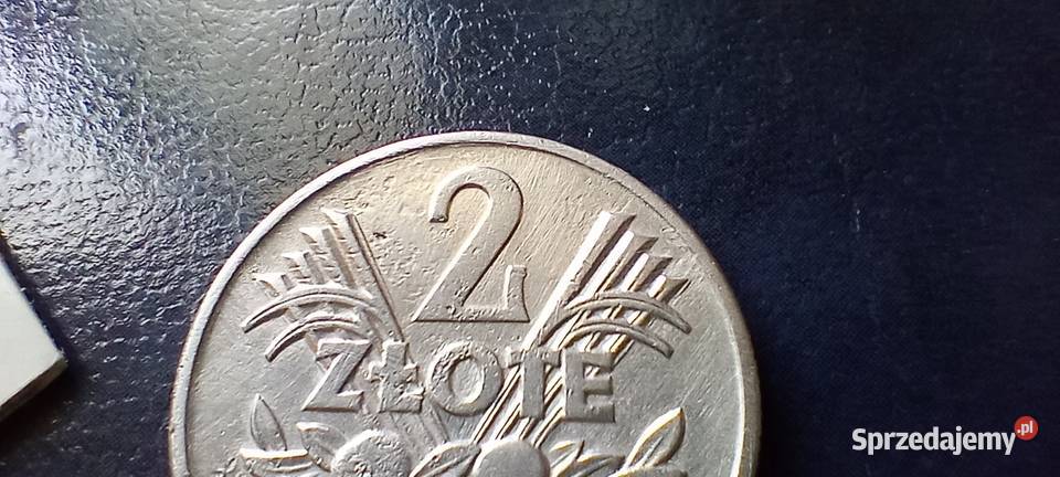 Stare monety 2 złote 1960 Jagody PRL Polska Lesko
