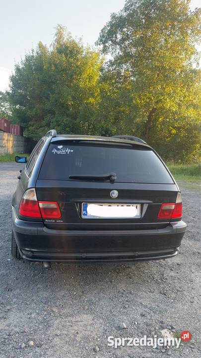 BMW E46 20 diesel touring czarny Żary sprzedam