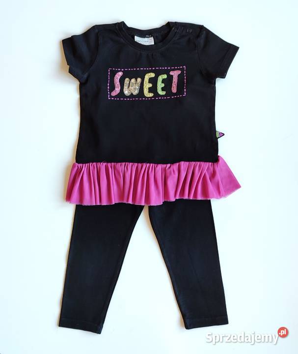 Komplet Sweet baskinka falbanka Coccodrillo 98 Katowice