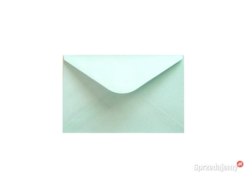 miętowe koperty c6 seledynowe koperty ozdobne mazowieckie Warszawa