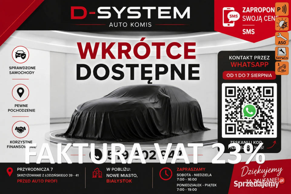 Peugeot Partner 2023 1Właściciel Białystok