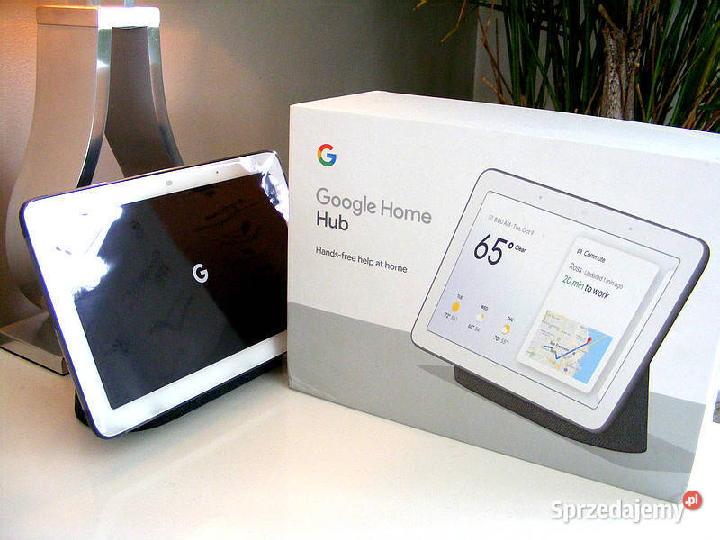 Google Home Hub Primary Edition oryginał nowy Zgierz