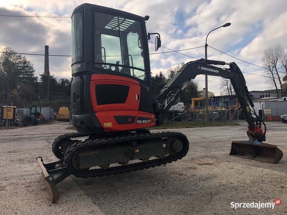 Minikoparka EUROCOMACH ES25ZT Komatsu JCB Kubota 4246h Chojnów