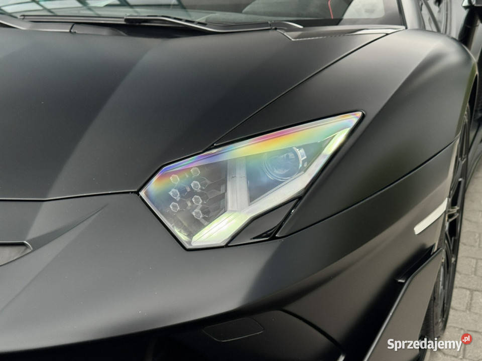 Lamborghini Aventador SVJ LP770 65l V12 Nero światła LED Węgrzce