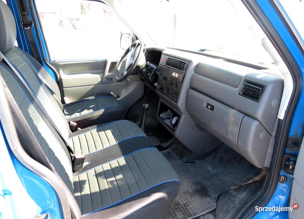VW T4 25TDI 102 6 osób Klimatyzacja LONG mixt HA niebieski Ścinawa