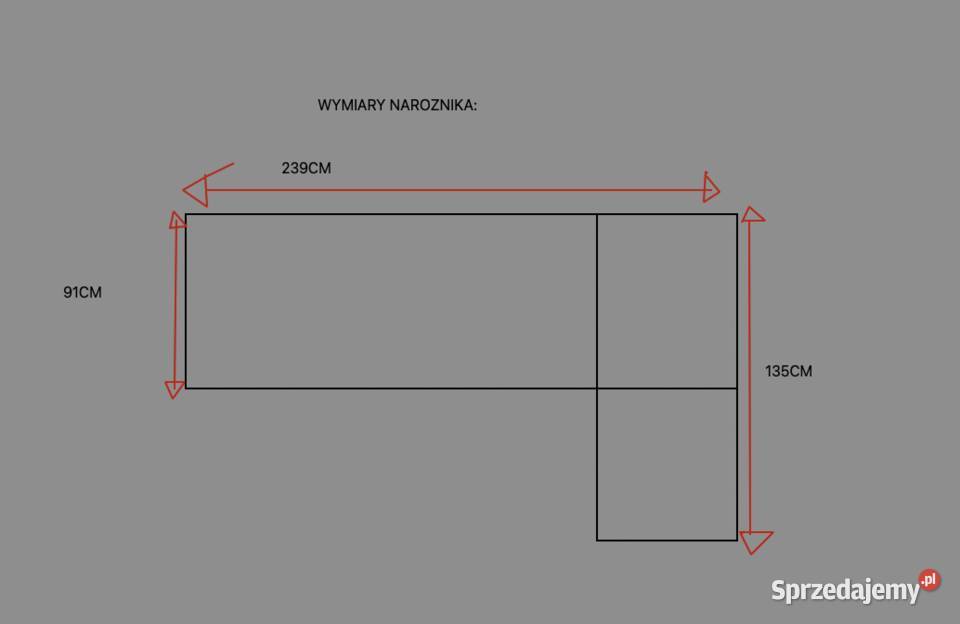 Narożnik z funkcją spania