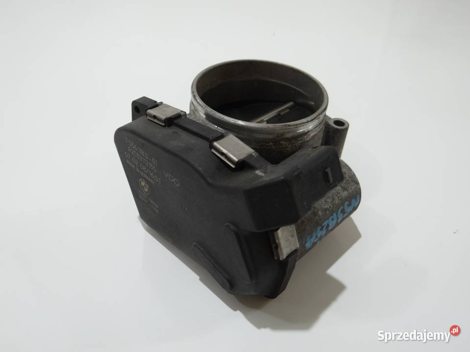 PRZEPUSTNICA BMW E60 E61 E90 LCI N53 7556118 osobowe Przepustnice Strzyżewice