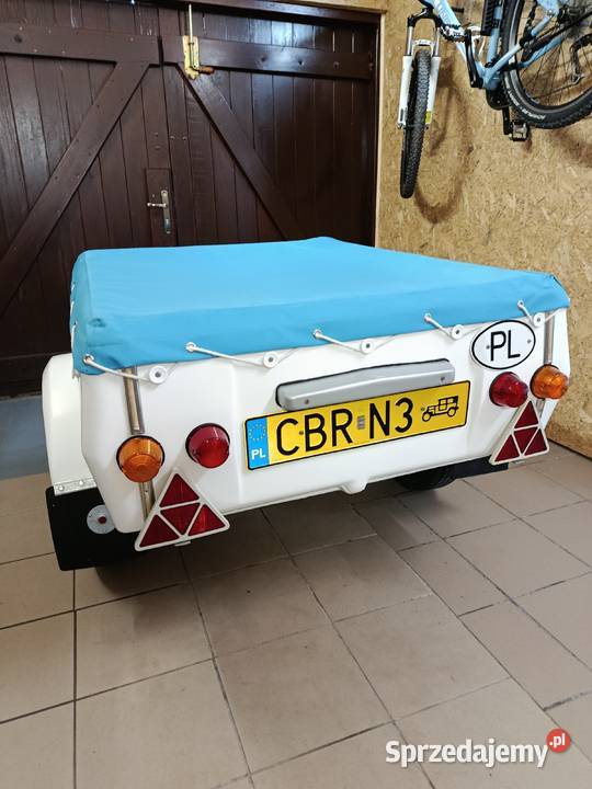 Przyczepka Niewiadów N250 Fiat 126p Zabytek Brodnica