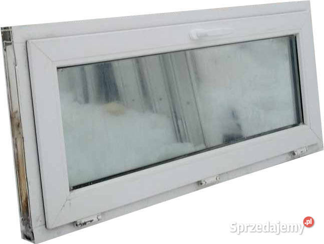OKNA KacprzaK OKNO PCV 122X53 Używane Plastikowe
