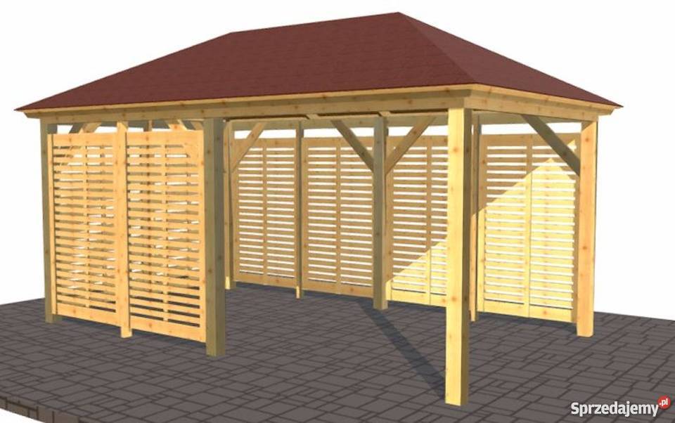 Altana Altanka ogrodowa Wiata drewniana Rębiszów