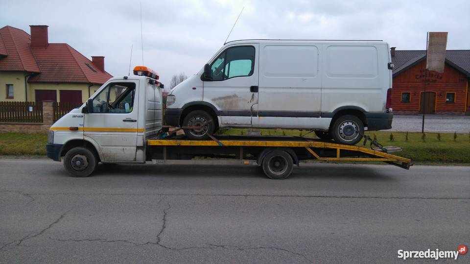 Volkswagen LT 46 laweta pomoc drogowa specjalny 508km małopolskie Brzesko