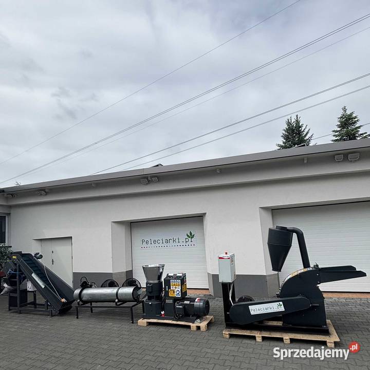 WYDAJNA LINIA DO PRODUKCJI PELETU 800h TROCINA Myszków