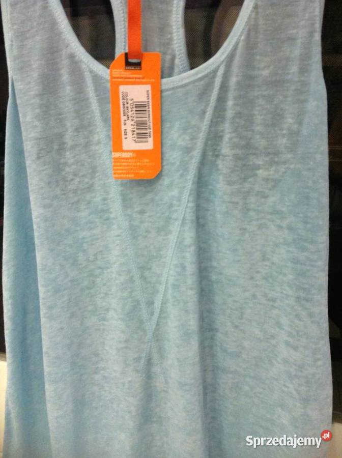 Koszulka Bokserka Damska SUPERDRY S NOWA Rozmiar 36(S) Nowa Sól