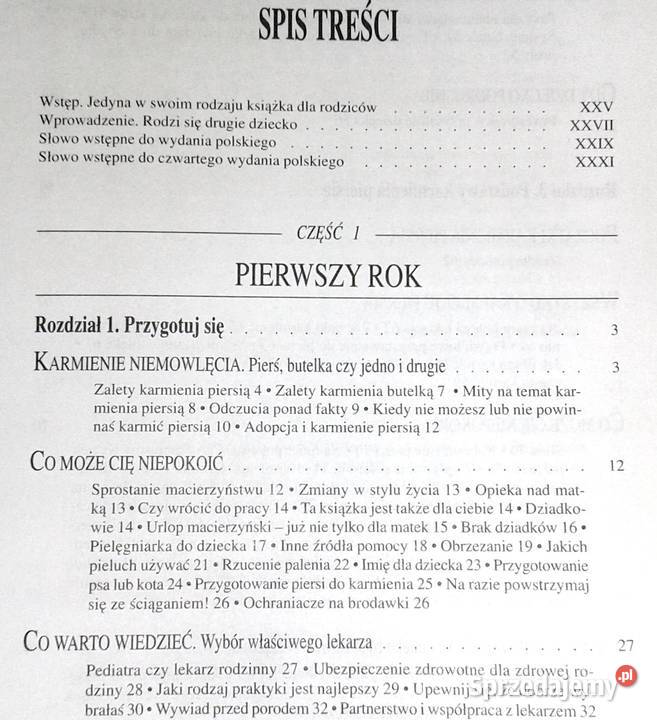 Pierwszy życia dziecka Heidi Murkoff A Eisenberg Chełm sprzedam