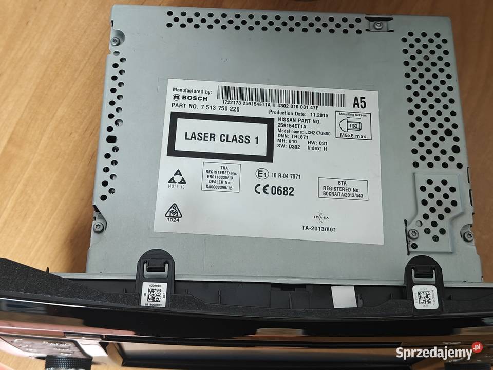 Nissan Qashqai J11 Radio FM Navi Nawigacja Szczaki