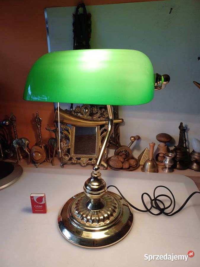Bankierka lampa biurkowa sprzedam
