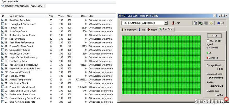 HP Elitebook 8740p 14 Core i5 8GB 500GB win7 mazowieckie Warszawa