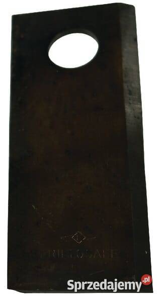 Nożyk kosiarki rotacyjnej lewy 120x48x4 mm otwór małopolskie Kamionna