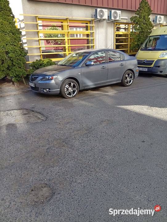 Sprzedam Mazde 3 bk sedan 20 benzyna Rok produkcji 2005 Lubin