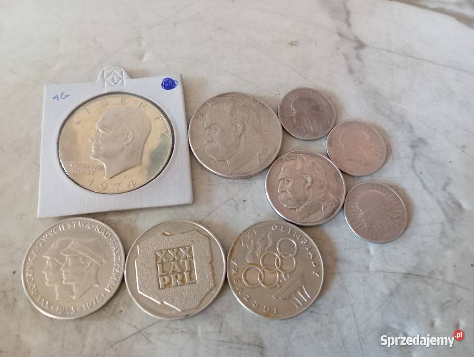 Porządki domowe monety srebrne Numizmatyka Cieszyn