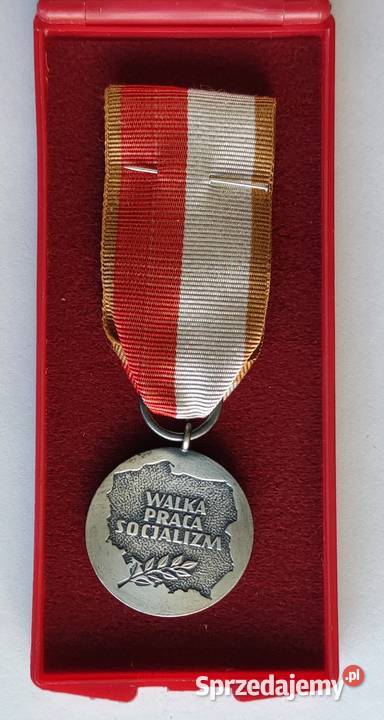 Medal 40lecia Polski Ludowej pudełko K8 Warszawa