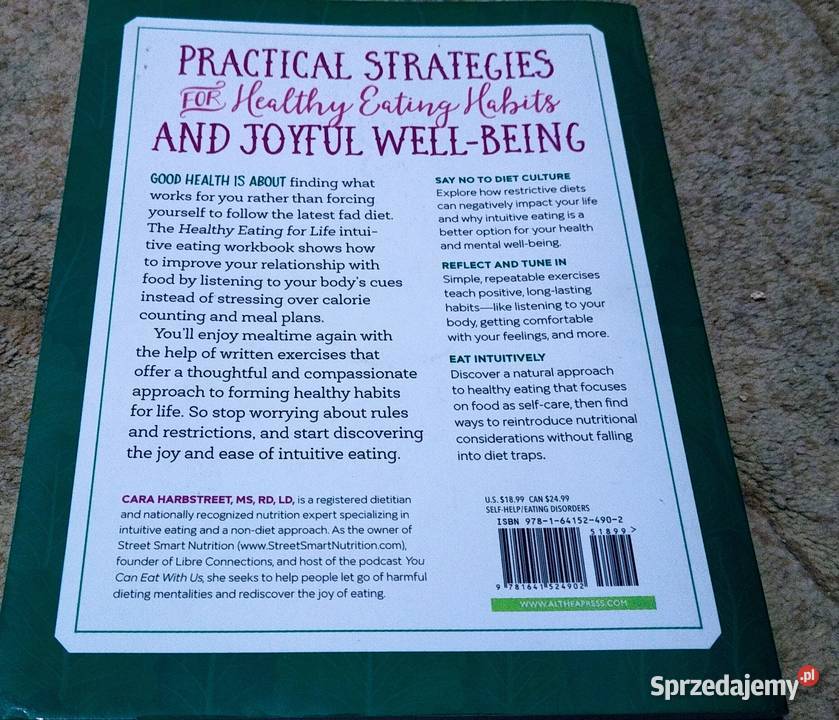Healthy Eating for LifeAn Intuitive Eating Cara ISBN 9781641524902 pomorskie