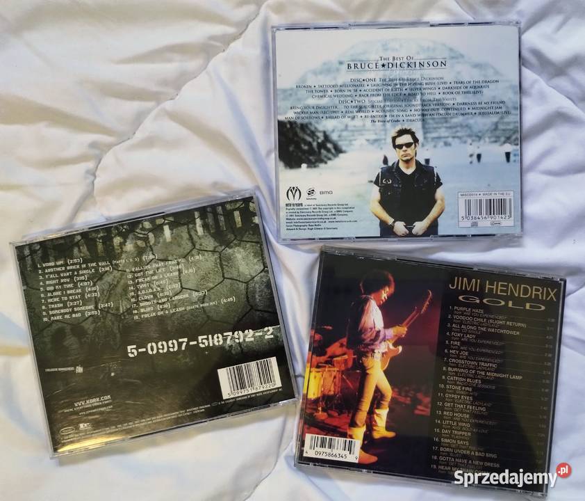 Płyty CD muzyka rockowa wielkopolskie Poznań