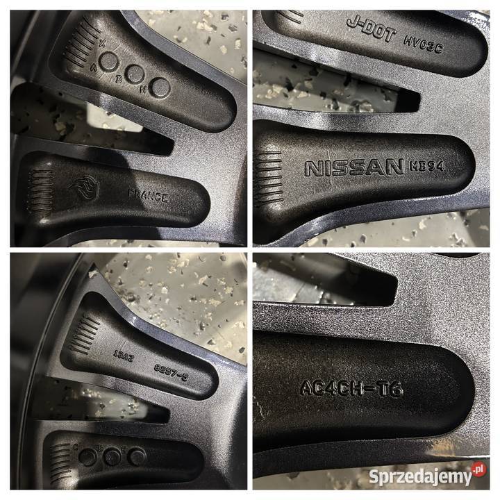 Oryginalne koła letnie FELGI 18 Nissan QASHQAI
