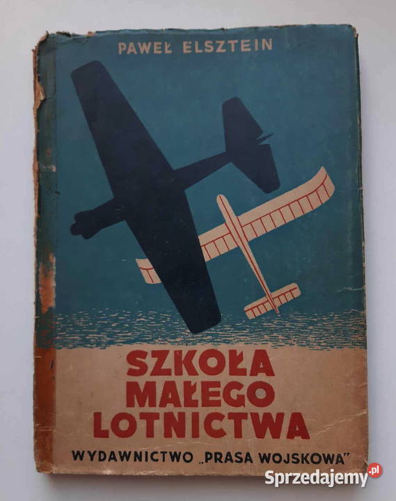 Szkoła małego lotnictwa 1950 r Paweł Elsztein Łódź sprzedam