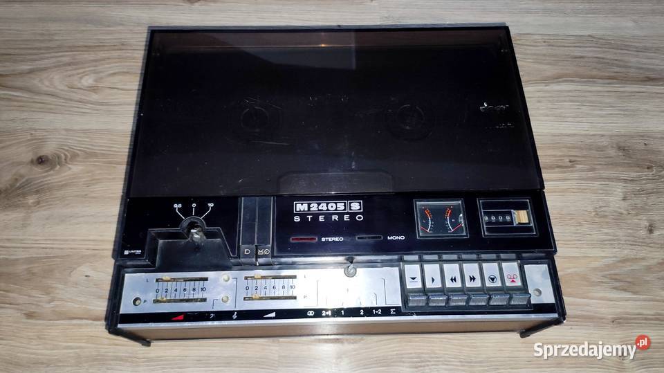 Magnetofon szpulowy Unitra M2405S Pozostałe Kolekcje Gdańsk