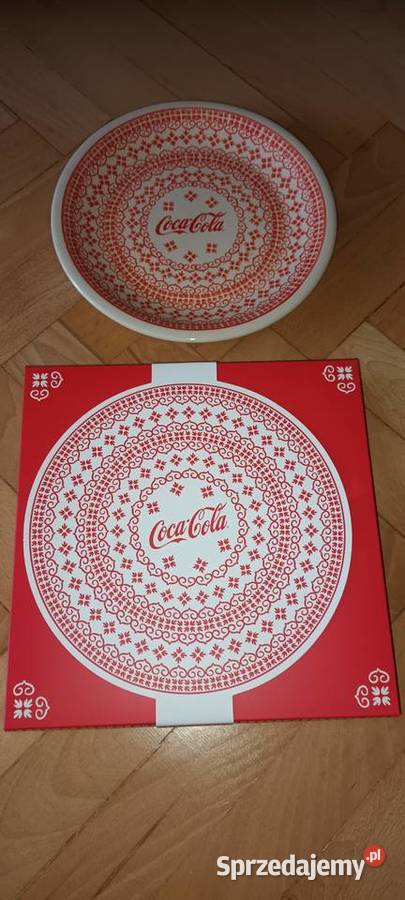 Talerz coca cola boleslawiec Pozostałe Wrocław