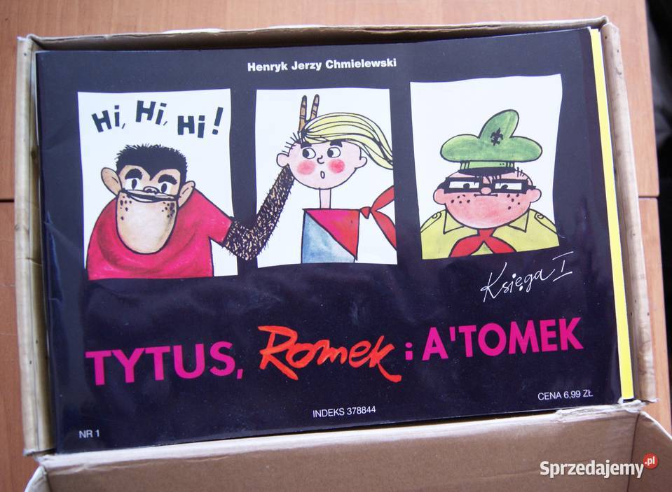Henryk J Chmielewski Tytus Romek i ATomek zestaw Rok wydania 2009 Komiksy Parczew