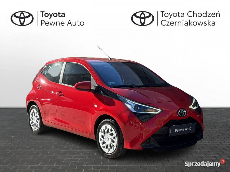 Toyota Aygo 10 VVTi 72 XPLAY TECH salon Polska elektryczne lusterka Warszawa