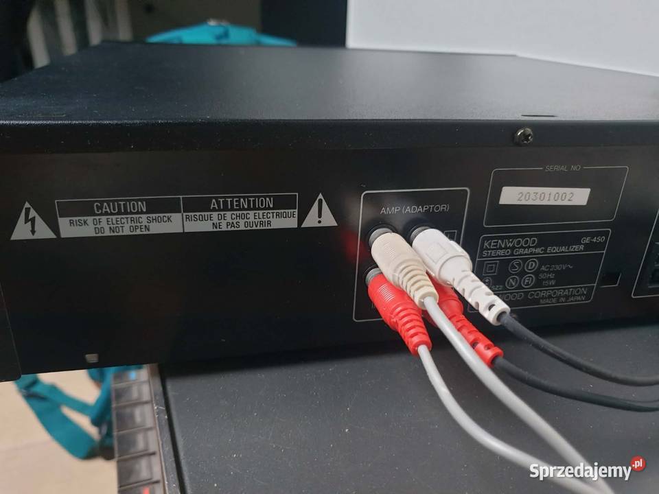 Kenwood ge 450 korektor graficzny Magnetofony Leżajsk