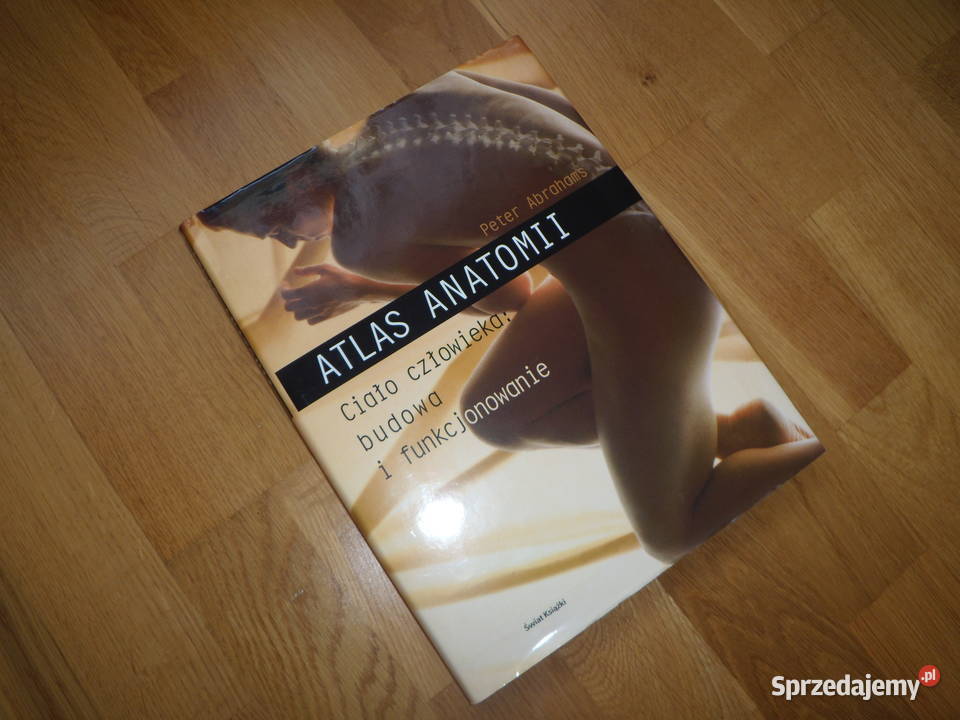 Atlas Anatomii pięknie wydany ciało człowieka medycyna, nauki medyczne Bielsko-Biała