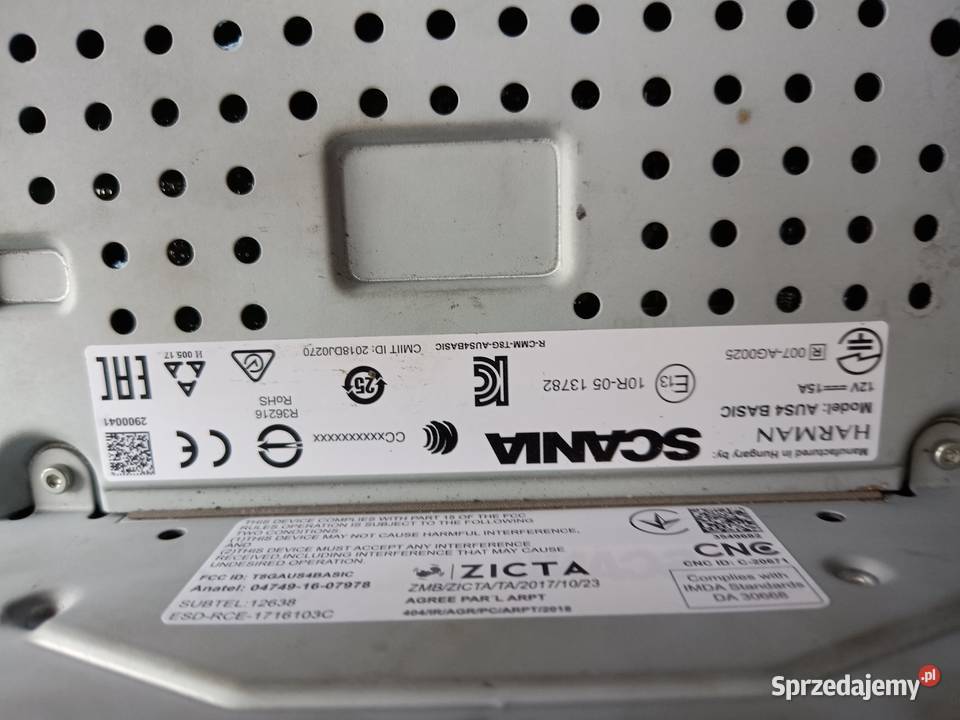Radio Nawigacja Scania 2819280 sprzedam