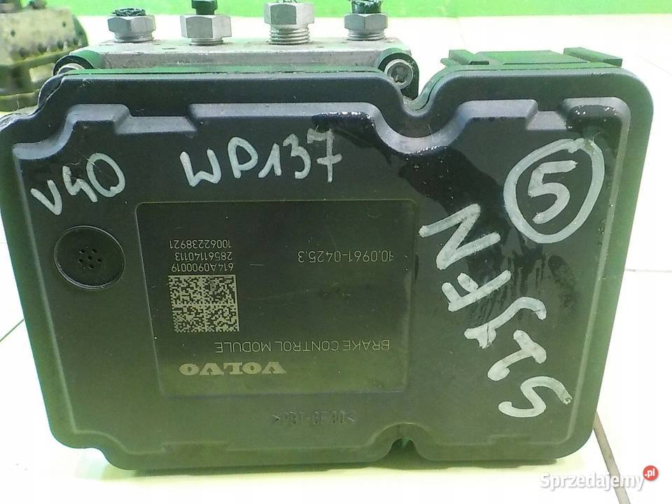 VOLVO V40 II 16D2 14r HB 5D pompa ABS 31423316 osobowe Pompy hamulcowe