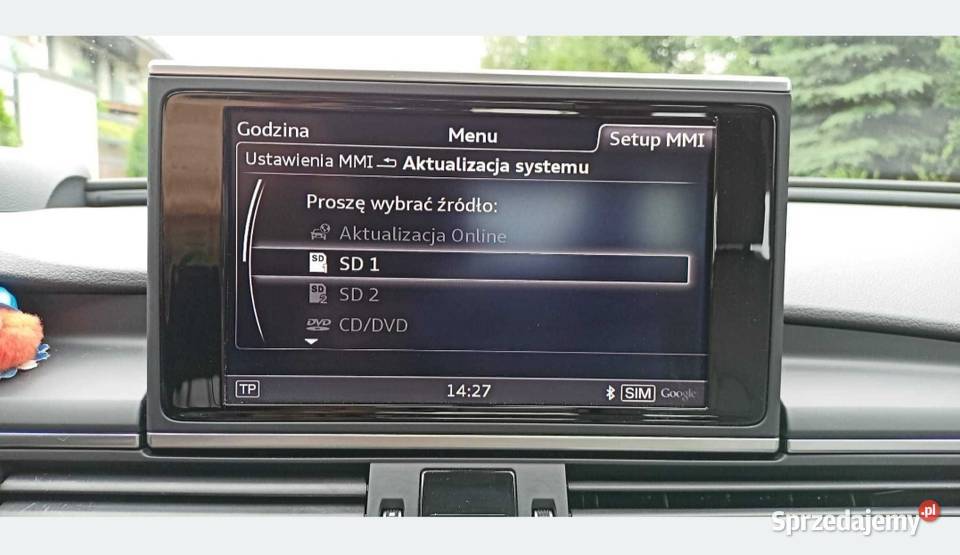 Mapy Audi CarPlay i Android Auto MIB2 4G MHI2 Aleksandrów Łódzki