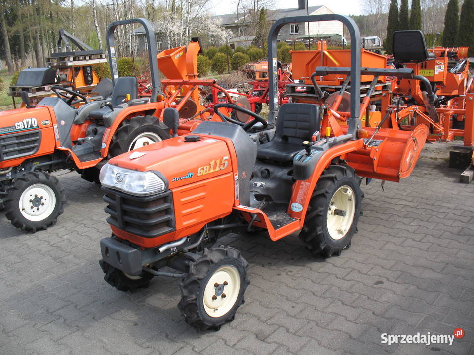 Kubota GB seria 4x4 do tunelu szkółki leśnej mazowieckie Mroków