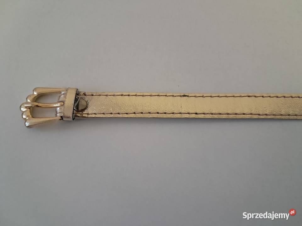 Pasek damski złoty do sprzedania sprzedam