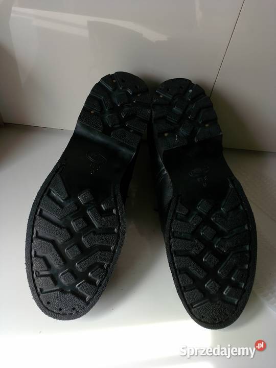 Buty skóra wojskowe robocze letnie nowe z PRL u sprzedam