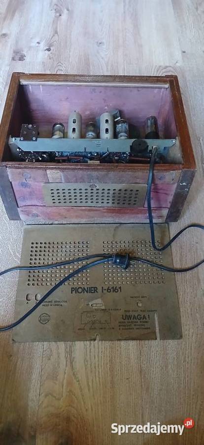 Radio lampowe Pionier Kraków sprzedam