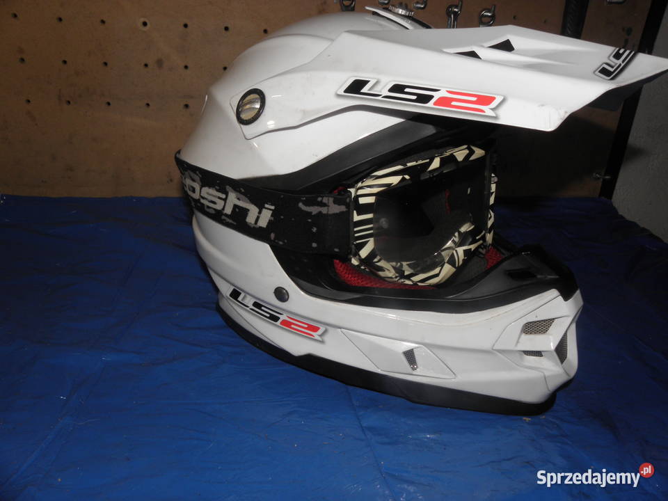 Kask CrossEnduro LS i ochraniacze Andrychów